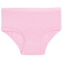 Bamboo pink underwear for girls, designed for comfort, part of the Bellabu Bear 7-pack for sizes 2/3T.