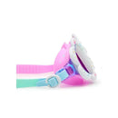 Bling 2O - Blanch Blossom Swim Goggles featuring a pink floral design, playful colors, and an adjustable strap.