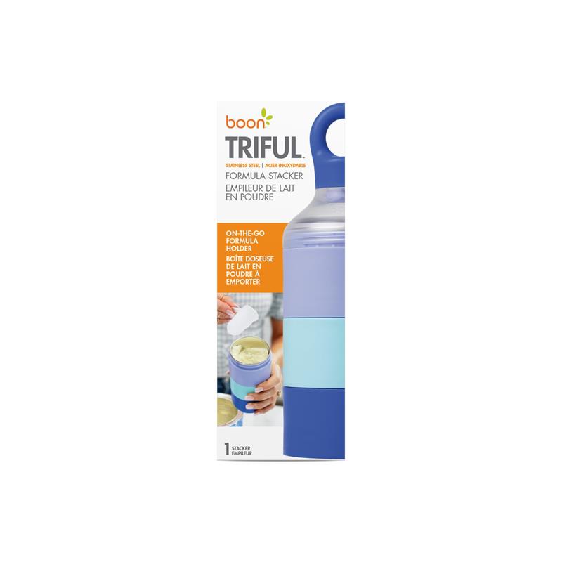 Boon Triful Baby Formula Dispenser On The Go, Blue Image 7