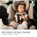 Britax Galaxy360 Slim Rotating Convertible Car Seat With SwivelSmooth Steel Ring, Teak Image 7