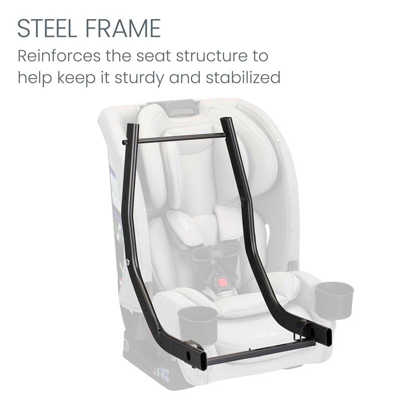 Steel frame for the Britax One4Life Slim All in One Car Seat, reinforcing structure for stability.