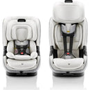 Romer Veni Convertible Car Seat in Pearl color, featuring adjustable harness and soft padding for child safety and comfort.