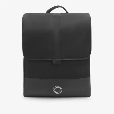 Black Bugaboo Butterfly Transport Bag featuring a top handle and a subtle logo at the bottom, designed for stroller transport.