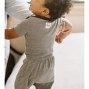 Burts Bees - 3Pk Organic Cotton Baby Harem Pants, Ash, Image 3