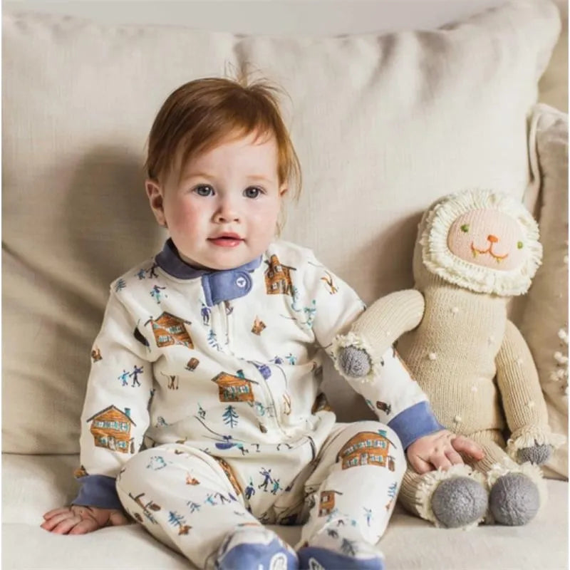 Burts Bees - Baby Out In The Alps Sleep & Play, Eggshel Image 3
