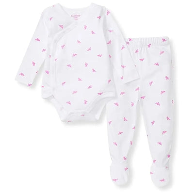 Burts Bees - Micro Golden Bee Bodysuit Set, Crocus Image 1