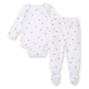 Burts Bees - Micro Golden Bee Bodysuit Set, Crocus Image 2