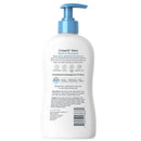 Cetaphil Baby Wash & Shampoo 13.5 Oz bottle featuring a blue pump top, with hypoallergenic and moisturizing formula details on the back.
