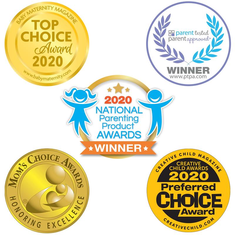 Awards and accolades for the Chicco 2Pk Feeding Physioforma Orthodontic Silicone Pacifier, highlighting its recognized excellence.