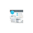 Chicco Advanced Sterilizer & Dryer with flexible modes, showing full-size and compact options, timer, and a clean design.