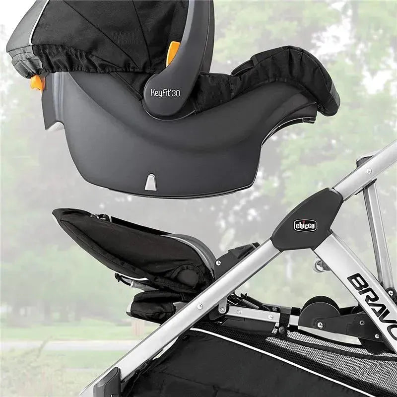 Chicco BravoFor2 Standing/Sitting Double Stroller, Iron Image 4