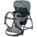 Chicco SmartSupport Backpack Carrier in Solar color, featuring a protective canopy and comfortable mesh seating.
