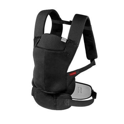 Chicco Snugsupport 4-In-1 Infant Carrier in black, designed for versatile baby carrying options.