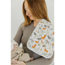 Copper Pearl - 3Pk Premium Baby Burp Cloths Rufus Set Image 6