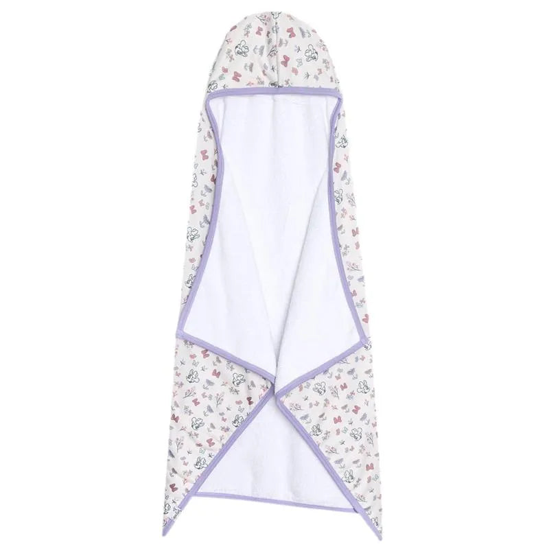 Copper Pearl - Disney Minnie Mouse's Bowquet Premium Big Kid Hooded Towel Image 5