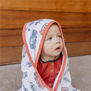 Copper Pearl Disney Pixar Cars Premium Knit Hooded Towel Image 3