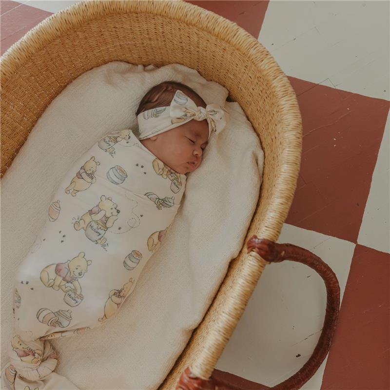 Copper Pearl - Large Premium Knit Baby Swaddle Receiving Blanket Hunny Image 6