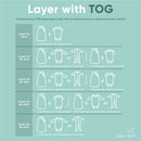 Copper Pearl - Premium 3-Layer Knit Sleep Bag 1.0 TOG Hunny Image 7