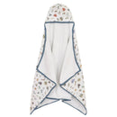 Hooded towel featuring whimsical Wizarding World™ designs, perfect for big kids after bath time or swimming.