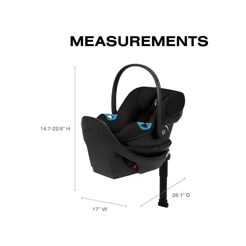 Cybex - Aton G2 Swivel Infant Car Seat With Load Leg Base, Stormy Blue Image 6