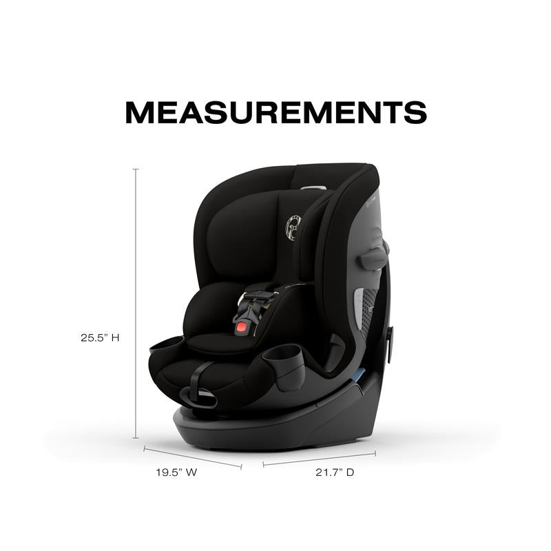 Cybex - Callisto G 360 Select Rotating All-In-One Convertible Car Seat, Black Image 8