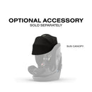 Cybex Callisto G 360 Select Rotating All-In-One Car Seat with a black sun canopy, labeled as sold separately.