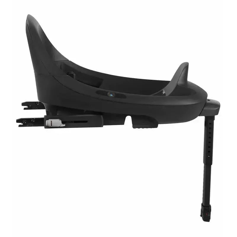Cybex Cloud G Load Leg Car Seat Base, featuring a black design with a load leg for added stability and safety.