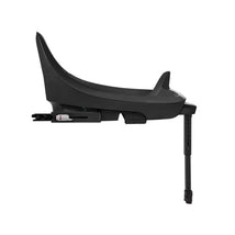 Cybex Cloud G Pro/Cloud T Load Leg Base in black with adjustable load leg for secure car seat installation.
