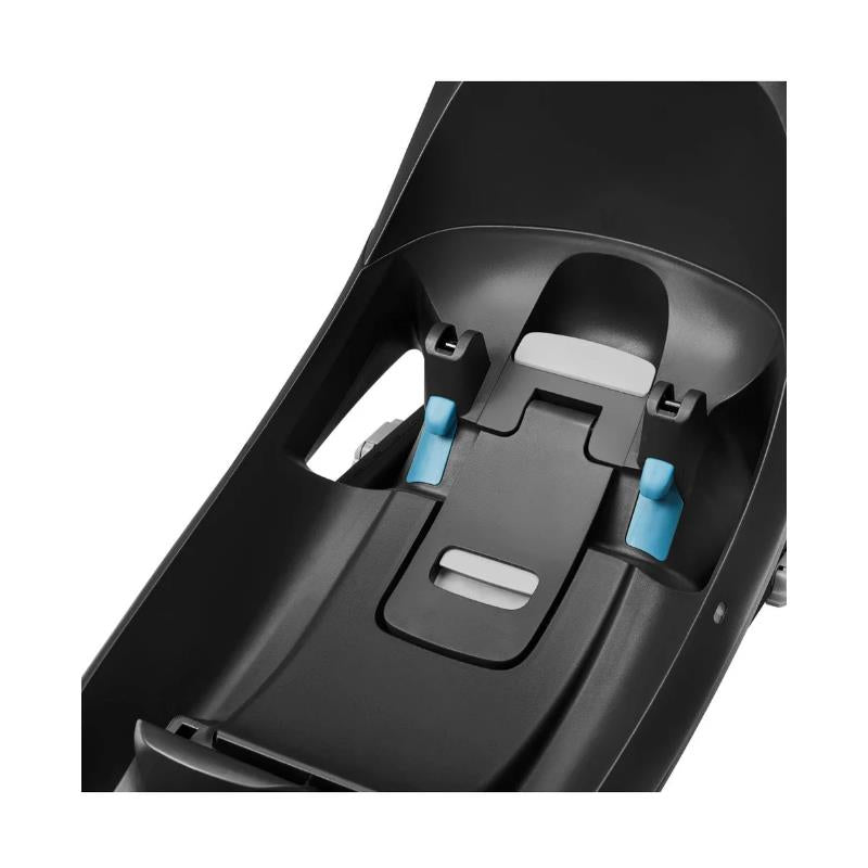 Cybex Cloud G Pro/Cloud T Load Leg Base with visible blue safety locks and an ergonomic design.