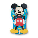 Delta Mickey Mouse Seat Pad Stroller Insert featuring a colorful design with Mickey Mouse on a blue background, ideal for stroller comfort.