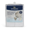 Delta Sertapedic Crib Mattress Liner Pads, pack of 2, featuring Nanotex technology for extra waterproof protection.