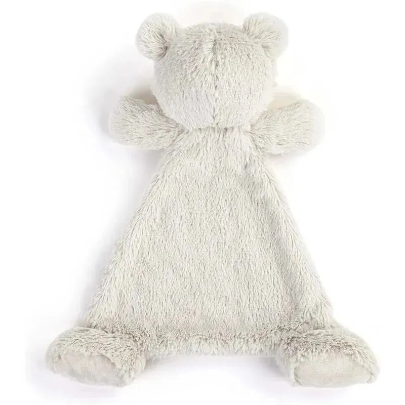 DEMDACO - Birthstone Amethyst and Grey, Stuffed Animal Blankie Bear February Image 4