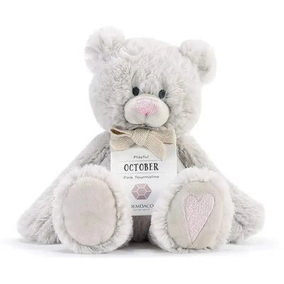 Demdaco - October Birthstone Plush Bear Image 1
