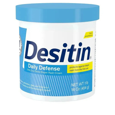 Desitin - 16 Oz Rapid Relief Blue Jar Baby Diaper Rash Image 1
