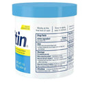 Desitin 16 oz rapid relief blue jar for baby diaper rash; features zinc oxide, directions, and usage warnings on the label.