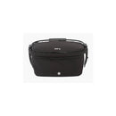 Black DFY R1 Cool Box with a zipper, handle, and logo on the top, designed for keeping items cool.