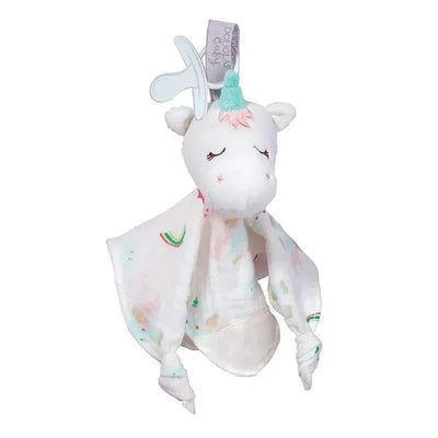 Douglas Baby Emilie Unicorn Paci Lovey Image 1