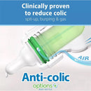 Dr. Brown 4 Oz/120 Ml Narrow Anti-Colic Options+ Baby Bottle With Happy Paci, 3Pk