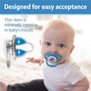 Dr. Brown 4Pk Advantage Glow-in-the-Dark Baby Pacifier, Stage 2, The Dark Purple Nature Image 4