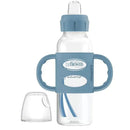 Dr. Brown's - Milestones Narrow Sippy Bottle with Silicone Handles, Light Blue Image 1