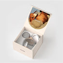 Emulait Classic Bottle Nipple in fair color, shape 5, displayed in an open box with accessories and an image of a child drinking.