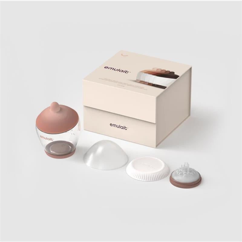 Classic bottle nipple, medium color with nipple shape 2, box includes additional accessories for use.