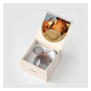 Emulait Classic Bottle Nipple Color Medium, Nipple Shape 5 in a box with a photo of a baby feeding.