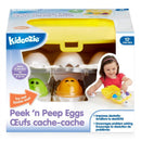 Epoch Peek 'N Peep Eggs Baby Match Up Toy with Lights and Music