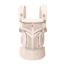 Ergobaby Omni Classic Baby Carrier in natural beige, designed for newborns to toddlers, featuring breathable mesh and ergonomic design.