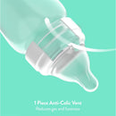 Evenflo Feeding 3Pk Balance + Wide Bottles, 9 Oz, featuring a bottle with an anti-colic vent to reduce gas and fussiness.