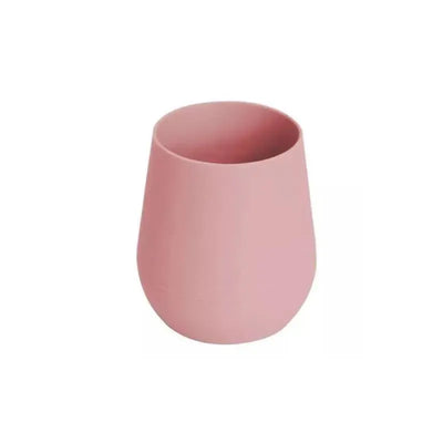 Tiny Cup by Ezpz in blush color, featuring a smooth, round design ideal for toddlers.