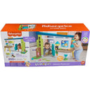Fisher Price Laugh & Learn Ultimate Playhouse, featuring lights, sounds, and 20+ interactive activities for babies.