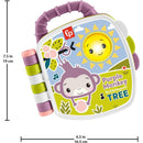Purple Monkey musical storybook toy featuring lights and sounds, with colorful buttons and a playful design for babies.
