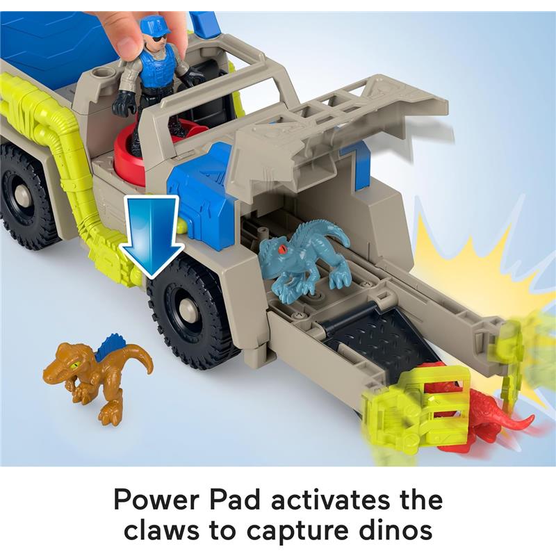 Fisher Price - Imaginext Jurassic World Track & Transport Dino Truck Image 3